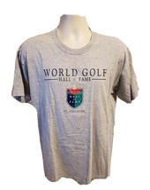 World Golf Hall of Fame St Augustine Adult Large Gray TShirt - £11.66 GBP