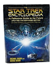 THE STAR TREK ENCYCLOPEDIA: UPDATED AND EXPANDED EDITION By Michael Okuda - £8.48 GBP