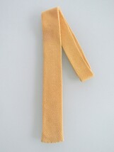 Calvin Klein Vintage Flat/Square Bottom Cotton Knit Tie - $20.00