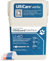 UliiMed UltiGuard UltiCare VetRX Insulin Syringe Safe Pack U-40- - $19.95