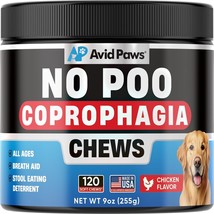No Poo Chews for Dogs - Coprophagia Deterrent for Dogs EXP 5/25 - £17.11 GBP