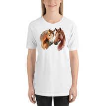 Horse Couple Short-Sleeve t-shirt - £16.31 GBP+