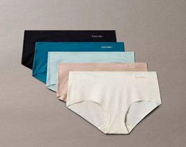 Calvin Klein Invisibles 5-Pack Hipster Panties Lingerie Women Multicolor... - $48.49