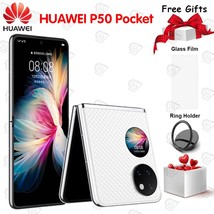 Original Huawei P50 Pocket 6.9 Inch Foldable OLED Screen Smarphone Snapdragon 88 - £1,147.57 GBP+