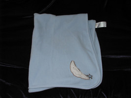 Messages From The Heart Sandra Magsamen Baby Boy Blue Thermal Blanket Star Moon - £20.55 GBP