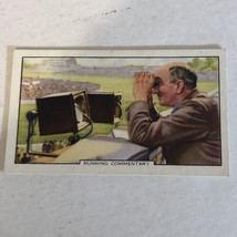 Running Commentary Gallaher Vintage Cigarette Card #33 - £2.32 GBP