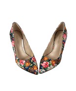 Nine West Tatiana Pointy Toe Pumps–Women’s Size 5.5 M–Fabric Upper Man-M... - $23.75