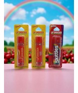 Lip Smacker Starburst &amp; Skittles Cherry and Berry Punch New ☆Three☆ - $13.85