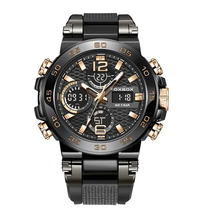 Watch Men Fashion Wristwatch Men&#39;s Luxury Sport Waterproof Chronograph +Box - £28.21 GBP
