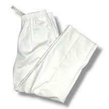 Alfred Dunner Proportioned Short Stretch Pants Sz 12 White Elastic Waist Pull-On - £12.81 GBP