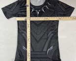 Short Sleeve Black Panther Compression shirt XXL Black color  - £7.93 GBP