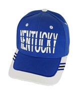 Kentucky Window Shade Font Men&#39;s Adjustable Baseball Cap (Royal/White) - £11.95 GBP