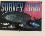 Star Trek The Next Generation Trading Card Season 3 Survey Card - £1.56 GBP