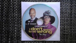 Tyler Perry&#39;s I Don&#39;t Want to Do Wrong: The Play (DVD, 2012, Widescreen) - £3.78 GBP