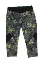 adidas Womens Printed Cropped Compression Leggings size X-Small Color Multicolor - £35.18 GBP