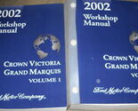2002 Ford Corona Victoria Servizio Negozio Riparazione Officina Manuale Set - $49.62