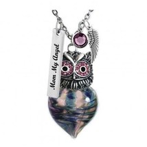Wise Owl Pink Sky Ash Urn - Free Love Charms™  - £36.34 GBP