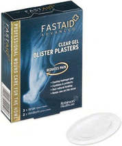 Advanced Clear Gel  Blister Plasters - $3.00