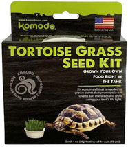 Komodo Tortoise Grass Seed Kit - Premium Year-Round Reptile Treat Growth System - £3.85 GBP+