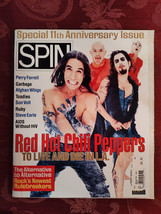 Rare SPIN music Magazine April 1996 Red Hot Chili Peppers Jay Farrar Garbage - £15.50 GBP
