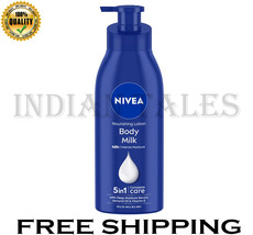 NIVEA Nourishing Body Milk 400ml Body Lotion 48 H Moisturization 2X Almond Oil  - £27.16 GBP