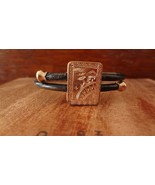 Antique Victorian Art Nouveau Etruscan Bypass Hinged Bracelet Pat Dec 16... - £73.35 GBP