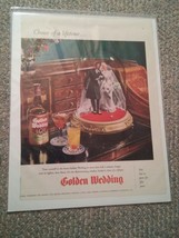 015 VTG Cocal Cola Print Ad Just Like Old Times Golden Wedding Whiskey 1945 - £12.53 GBP