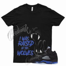 WOLVES T Shirt for J1  5 Racer Blue Hyper Royal Reflective Siler Cobalt Max 1 - £20.49 GBP+