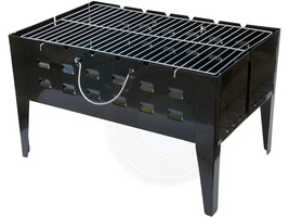 Outdoors BBQ Portable Charcoal Kebab Foldable Portable Grill Barbecue - £39.38 GBP