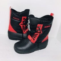 Vintage Yamaha Snowmobile Ski Snow Winter Boots Mens 6 / Women’s 8 Black... - $59.35