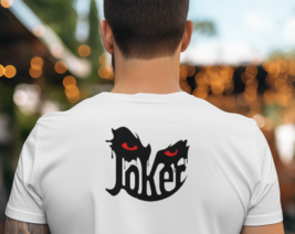 Joker Face T-Shirt | Dark Villain Graphic Tee | Gothic Comic Shirt L-3X - $342.73 MXN+