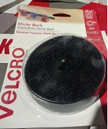 VELCRO(R) brand STICKY BACK(R) Tape 3/4 Inch X 5-Black 075967900861 - $9.46 CAD
