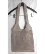 xhilaration Beige Cream Tan Knit Crochet Crossbody Shoulder Bag Purse Sn... - £15.66 GBP