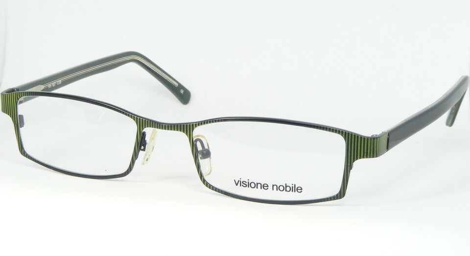 Visione Nobile VH 107 C39 GREEN / BLACK EYEGLASSES GLASSES FRAME 52-18-1... - $66.73
