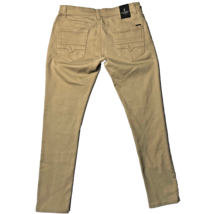 Scott James Jean Men 32 Slim Fit Khaki Waistband Casual Stretch Denim Pa... - $21.97