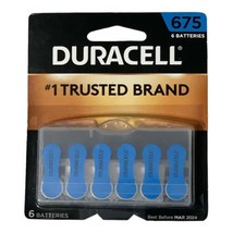 Duracell Hearing Aid Batteries Size 675 (Blue) 6 package DA675B6 Expire 3/2024 - $3.99