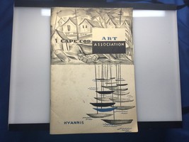1953 Hyannis Massachusetts Cape Cod Art Association program GREAT ADS &amp; ... - $19.78