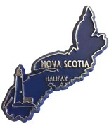 Nova Scotia Canadian Province Outline Souvenir Fridge Magnet - $128.68 MXN