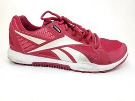 Reebok CrossFit U-Form Flex Nano Women&#39;s Workout Shoes Red/White Size 9.5 - £31.43 GBP