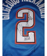 Oklahoma City Thunder Signed Team Jersey Sogned SHAI Gilgeous Alexander ... - $652.41