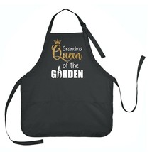 Grandma Queen of the Garden Apron, Apron for Grandma, Gardening Apron - £14.99 GBP