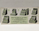 Vintage National Cash Register Advertising Ink Blotter Chicago Ill. - $9.85