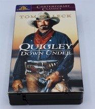 Quigley Down Under (VHS, 1990, Contemporary Classics) - Tom Selleck - £2.35 GBP