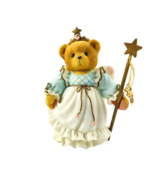 VTG Enesco Cherished Teddies Figurine Kittie Fairy God Mother 131865 Wis... - £14.11 GBP