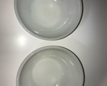 Vintage Anchor Hocking MILK WHITE GLASS 5&quot; BOWL 2pk Oven-Proof 291 Made ... - $12.13
