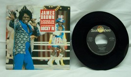 James Brown Living In America / Vince Di Cola 45 Rpm Ep Record 1985 Rocky Iv - £11.69 GBP