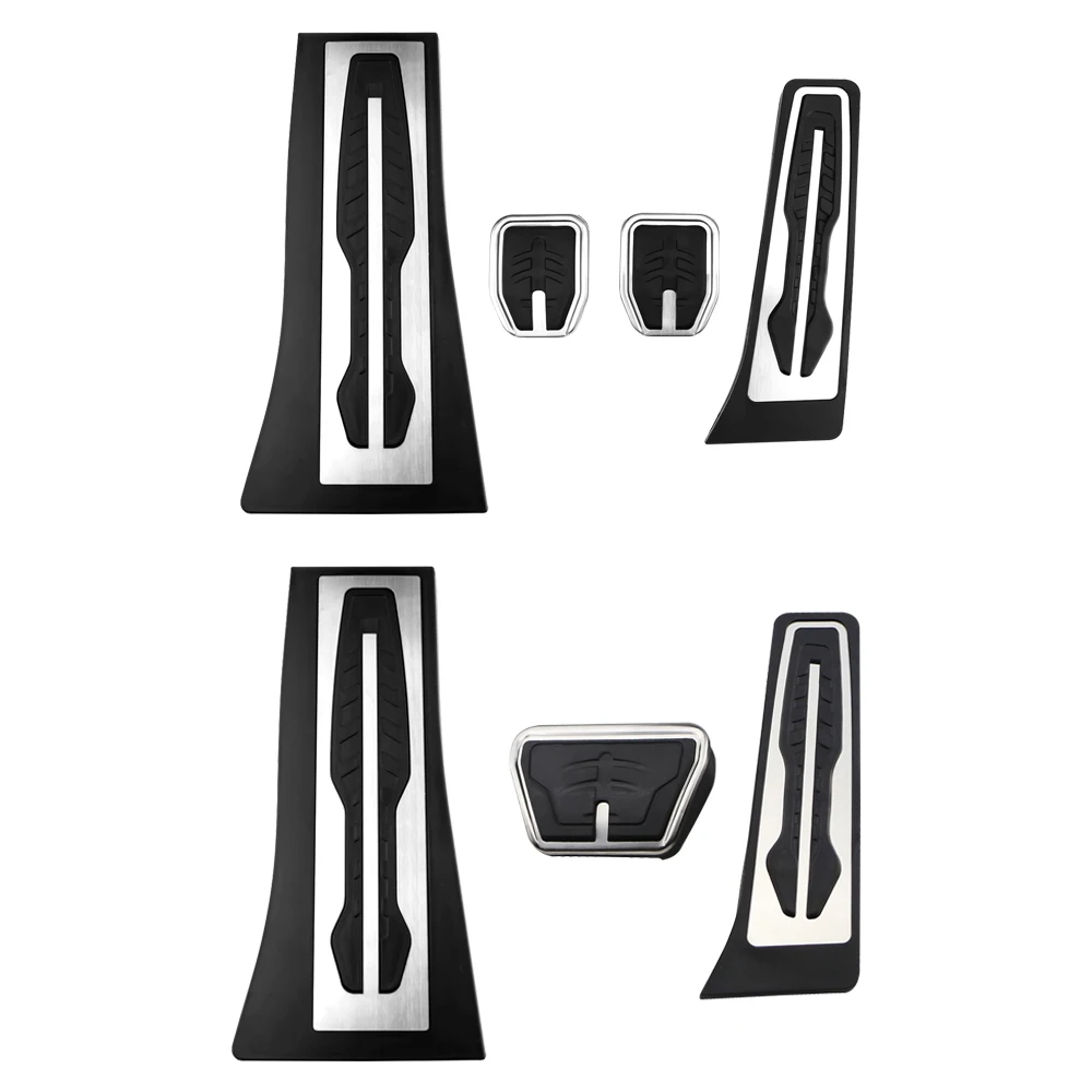 LHD Gas Fuel Brake Footrest Pedal Plate Pad for BMW X5 X6 F15 F16 E70 E7... - $14.06+