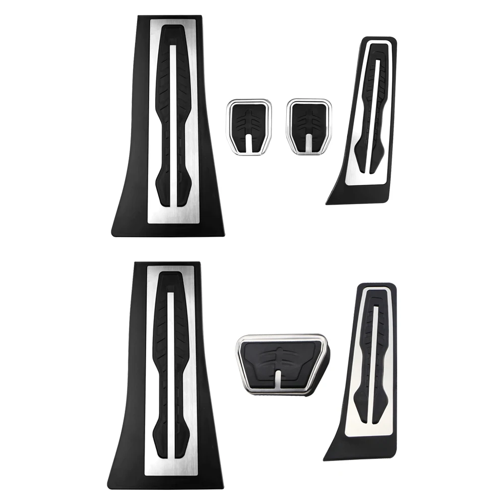 Lhd gas fuel brake footrest pedal plate pad for bmw x5 x6 f15 f16 e70 e71 thumb200