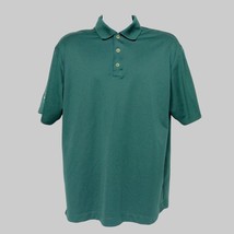 Nike Golf Mens Dri-Fit Tech Golf Polo Size Large Hunter Green Quail Creek - €15,62 EUR