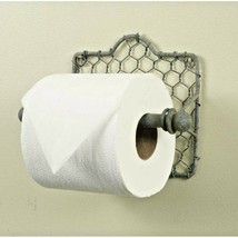 chicken wire metal Toilet Paper Holder - £19.97 GBP